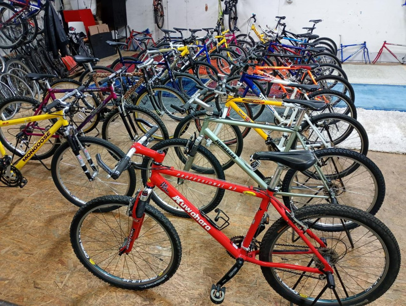 Bikes in plenty!